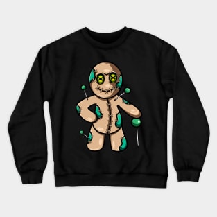 Voodoo Doll Blue Crewneck Sweatshirt